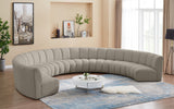 Infinity Boucle Fabric Modular Sectional Sofa – Luxurious Deep Channel Tufting & Contemporary Design