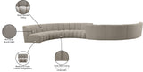 Infinity Boucle Fabric Modular Sectional Sofa – Luxurious Deep Channel Tufting & Contemporary Design