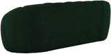 Elijah Contemporary Sofa with Deep Channel Tufting and Cozy Accent Pillow for Ultimate Comfort