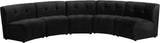 Limitless 5pc Modular Sectional - Luxurious Velvet Upholstery with Contemporary Design & Comfort