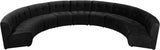 Limitless 9pc Modular Sectional Sofa - Stylish Contemporary Design with Versatile Comfort Options