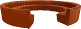 Limitless Contemporary 14-Piece Modular Sectional Sofa with Deep Tufting for Ultimate Comfort