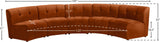 Limitless 5pc Modular Sectional - Luxurious Velvet Upholstery with Contemporary Design & Comfort