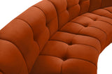 Limitless 5pc Modular Sectional - Luxurious Velvet Upholstery with Contemporary Design & Comfort