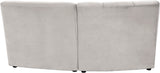 Limitless Modular Sectional Loveseat with Upscale Tufting and Contemporary Design for Ultimate Comfort