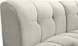 Limitless 5pc Modular Sectional - Luxurious Velvet Upholstery with Contemporary Design & Comfort