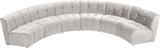 Limitless 6-Piece Modular Sectional Sofa with Upscale Tufting for Ultimate Comfort and Style