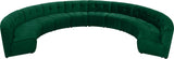 Limitless 10-Piece Modular Sectional Sofa - Contemporary Design with Soft Upholstery & Tufting