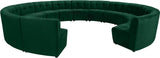 Limitless Contemporary 14-Piece Modular Sectional Sofa with Deep Tufting for Ultimate Comfort