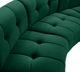 Limitless Modular Sectional Loveseat with Upscale Tufting and Contemporary Design for Ultimate Comfort