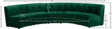 Limitless 5pc Modular Sectional - Luxurious Velvet Upholstery with Contemporary Design & Comfort