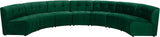 Limitless 7pc Modular Sectional - Stylish Contemporary Design with Soft Upholstery & Custom Flexibility