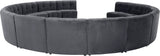 Limitless Contemporary 14-Piece Modular Sectional Sofa with Deep Tufting for Ultimate Comfort