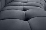 Limitless 4-Piece Modular Sectional - Contemporary Comfort with Soft Upholstery & Stylish Tufting