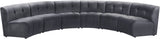 Limitless 6-Piece Modular Sectional Sofa with Upscale Tufting for Ultimate Comfort and Style