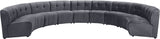 Limitless 9pc Modular Sectional Sofa - Stylish Contemporary Design with Versatile Comfort Options