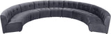 Limitless 9pc Modular Sectional Sofa - Stylish Contemporary Design with Versatile Comfort Options