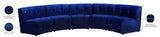 Limitless 5pc Modular Sectional - Luxurious Velvet Upholstery with Contemporary Design & Comfort
