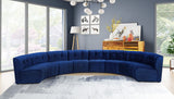 Limitless 8-Piece Modular Sectional Sofa with Contemporary Design and Luxurious Soft Touch Upholstery