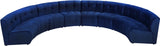 Limitless 8-Piece Modular Sectional Sofa with Contemporary Design and Luxurious Soft Touch Upholstery
