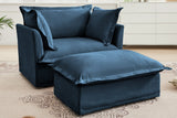 REVIX 49" Chair with 1 Ottoman