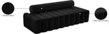 Melody Contemporary Sofa with Deep Channel Tufting - Chic Velvet Design for Modern Spaces