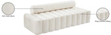 Melody Contemporary Sofa with Deep Channel Tufting - Chic Velvet Design for Modern Spaces