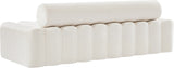 Melody Contemporary Sofa with Deep Channel Tufting - Chic Velvet Design for Modern Spaces