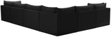Jacob Modular Sectional Sofa - Luxurious Velvet, Deep Channel Tufting, Customizable Contemporary Design