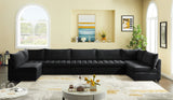 Jacob Modular Sectional Sofa - Luxurious Velvet, Deep Channel Tufting, Customizable Contemporary Design