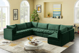 Jacob Velvet Modular Sectional Sofa - Luxurious Soft Black Upholstery with Contemporary Design