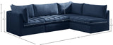 Jacob Velvet Modular Sectional - Luxurious Soft Touch, Customizable Design, and Contemporary Style