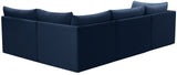 Jacob Velvet Modular Sectional - Luxurious Soft Touch, Customizable Design, and Contemporary Style