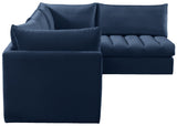 Jacob Velvet Modular Sectional - Luxurious Soft Touch, Customizable Design, and Contemporary Style