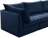 Jacob Velvet Modular Sectional - Luxurious Soft Touch, Customizable Design, and Contemporary Style