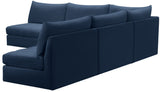 Jacob Velvet Modular Sectional - Luxurious Soft Touch, Customizable Design, and Contemporary Style