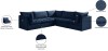 Jacob Velvet Modular Sectional - Luxurious Soft Touch, Customizable Design, and Contemporary Style