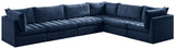 Jacob Velvet Modular Sectional - Luxurious Soft Touch, Customizable Design, and Contemporary Style