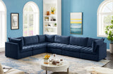 Jacob Velvet Modular Sectional - Luxurious Soft Touch, Customizable Design, and Contemporary Style