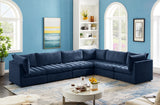 Jacob Velvet Modular Sectional - Luxurious Soft Touch, Customizable Design, and Contemporary Style