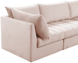 Jacob Velvet Modular Sectional Sofa - Luxurious Soft Black Upholstery with Customizable Configurations