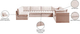 Jacob Velvet Modular Sectional Sofa - Luxurious Soft Black Upholstery with Customizable Configurations