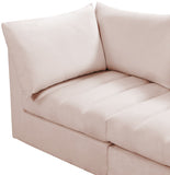 Jacob Velvet Modular Sectional Sofa - Luxurious Soft Black Upholstery with Customizable Configurations