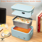 0.9L Electric Heated Lunch Box 80W – Stainless Steel