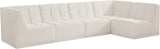 Relax Black Velvet Modular Sectional Sofa with Biscuit Tufting - Stylish Comfort for Any Space