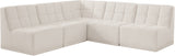 Relax Black Velvet Modular Sectional Sofa with Biscuit Tufting - Stylish Comfort for Any Space