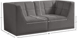 Relax Modular Sofa with Biscuit Tufting - Versatile Contemporary Design for Stylish Living Spaces