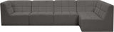 Relax Black Velvet Modular Sectional with Biscuit Tufting for Ultimate Comfort and Modern Style