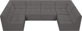 Relax Black Velvet Modular Sectional with Biscuit Tufting for Ultimate Comfort and Modern Style