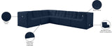 Relax Velvet Modular Sectional Sofa with Biscuit Tufting - Versatile, Cozy, and Contemporary Design